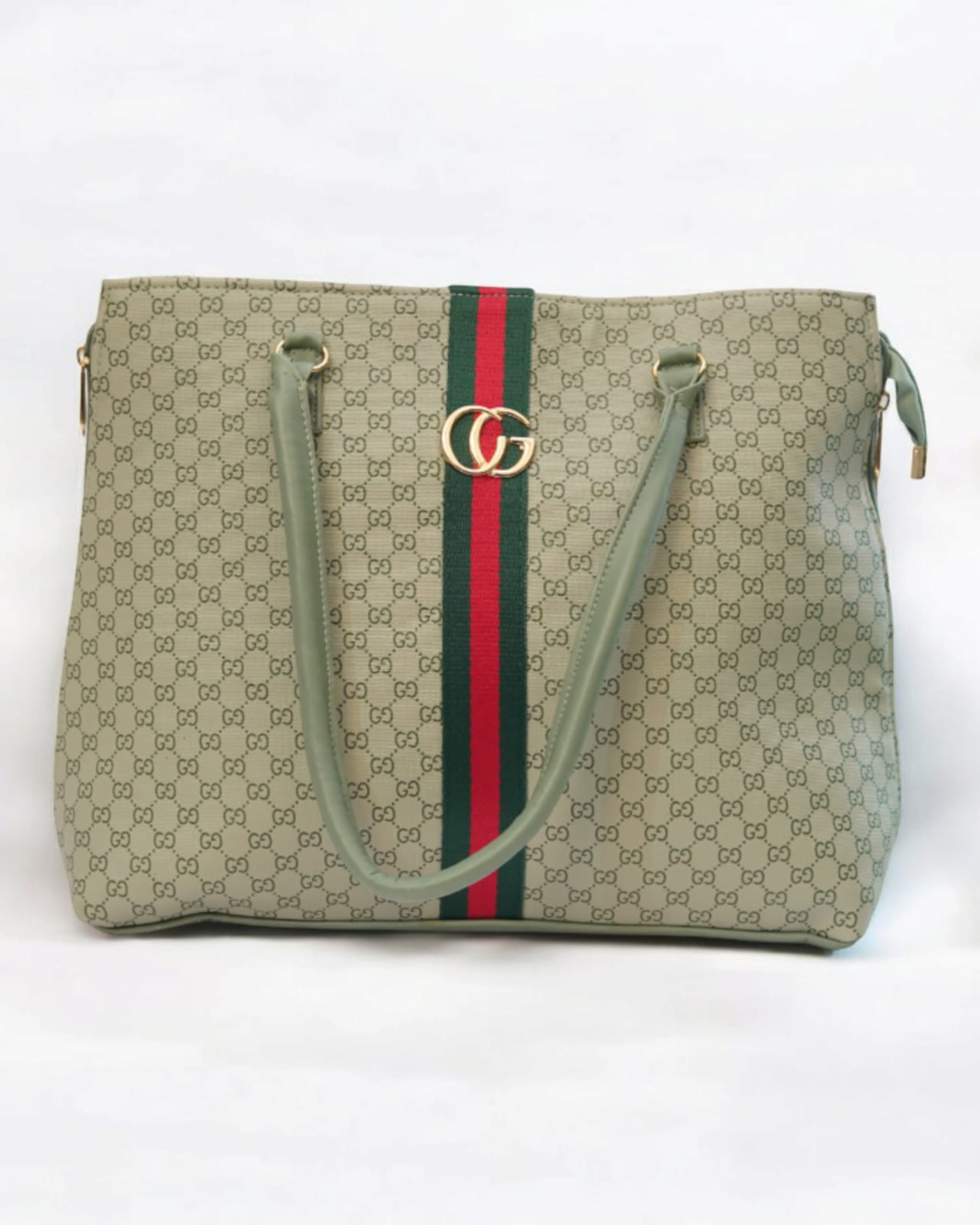 Women's Green Pista Tote Bag