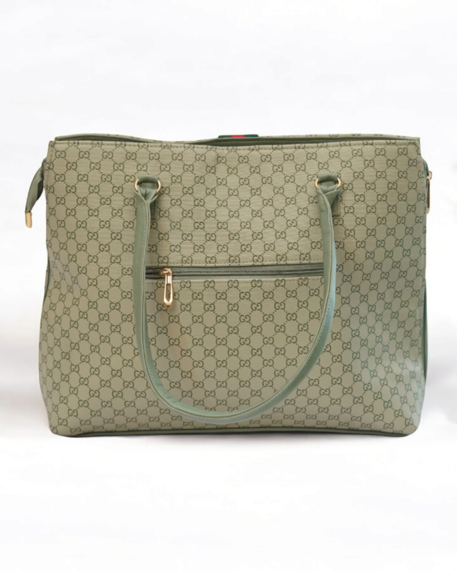 Women's Green Pista Tote Bag