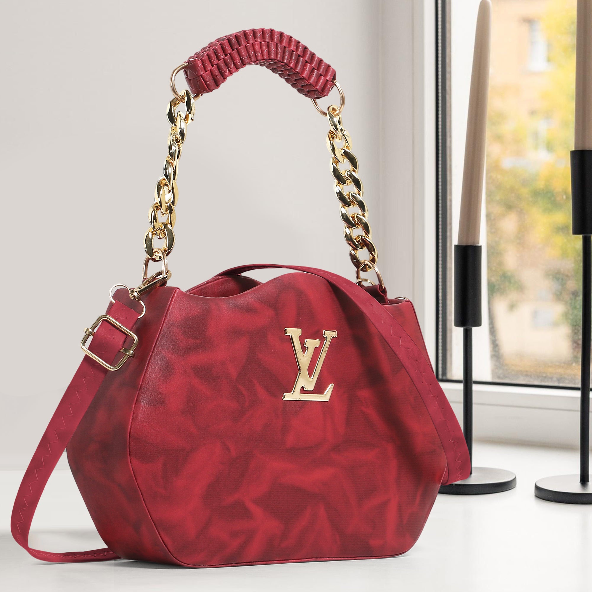 Lv red sling bag best sale