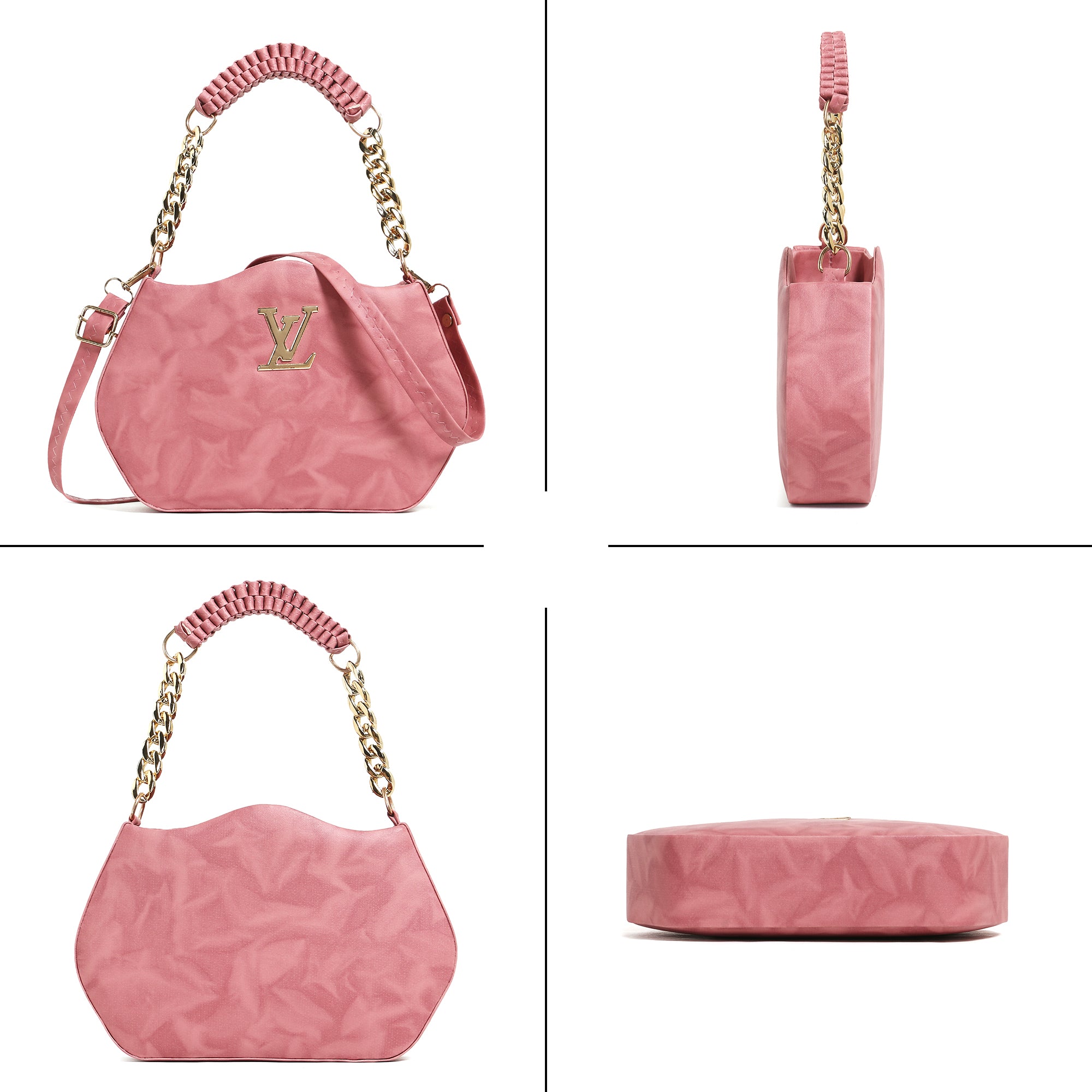 Peach sling bag LV