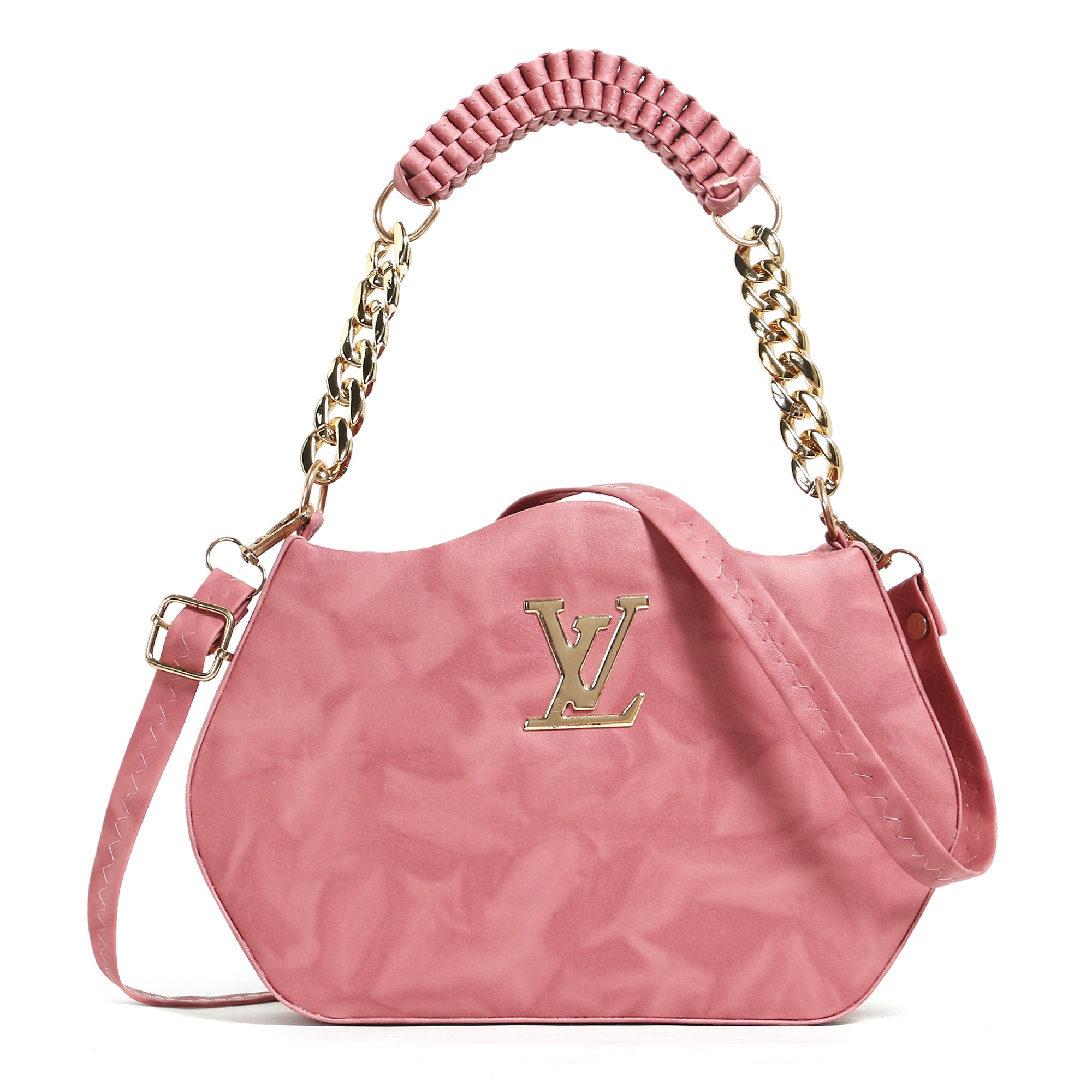 Peach sling bag LV