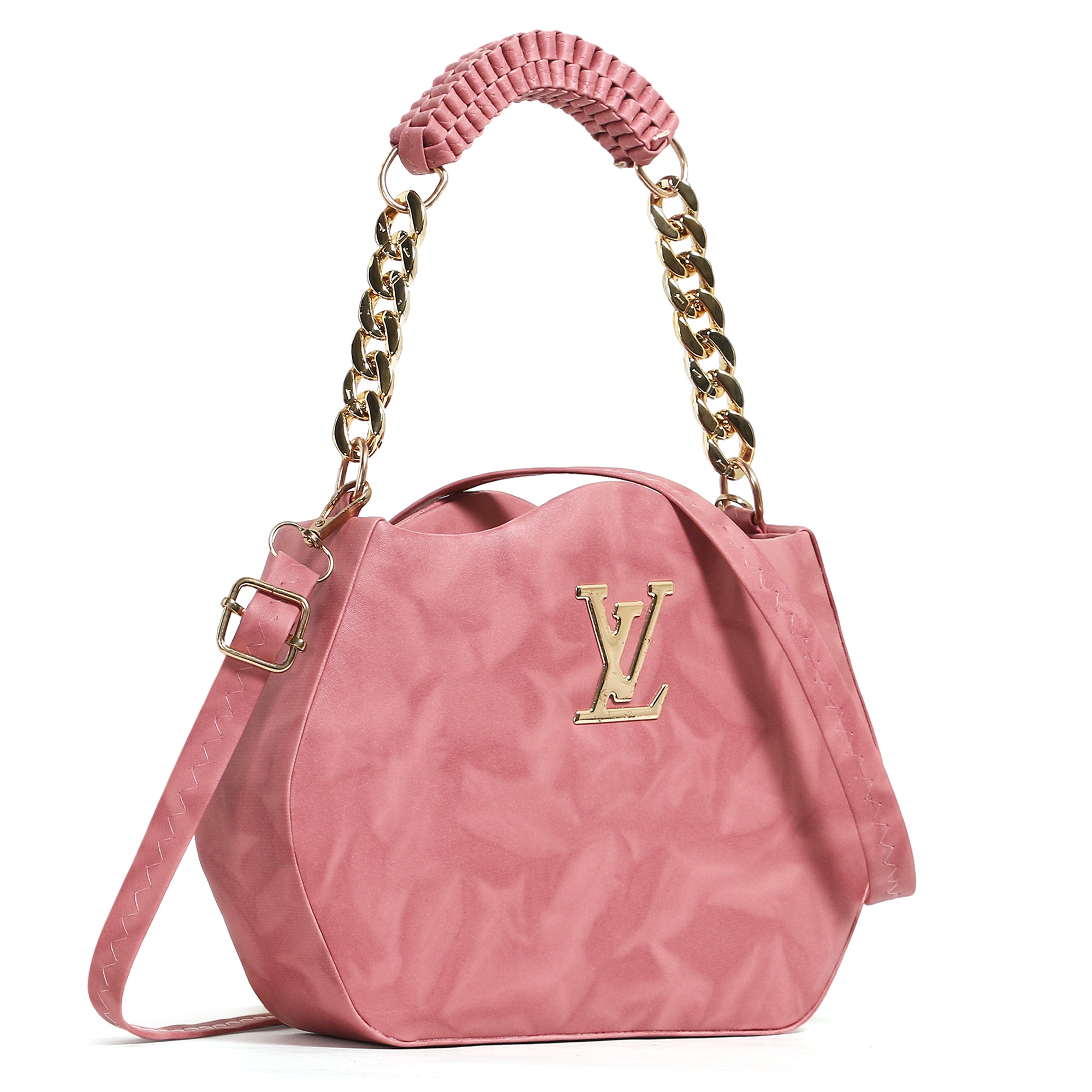 Peach sling bag LV