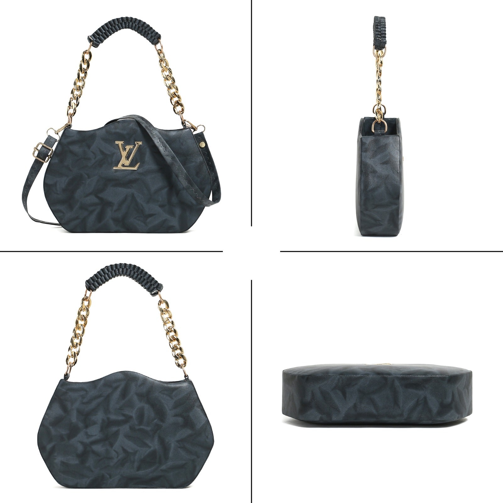 Black sling bag LV