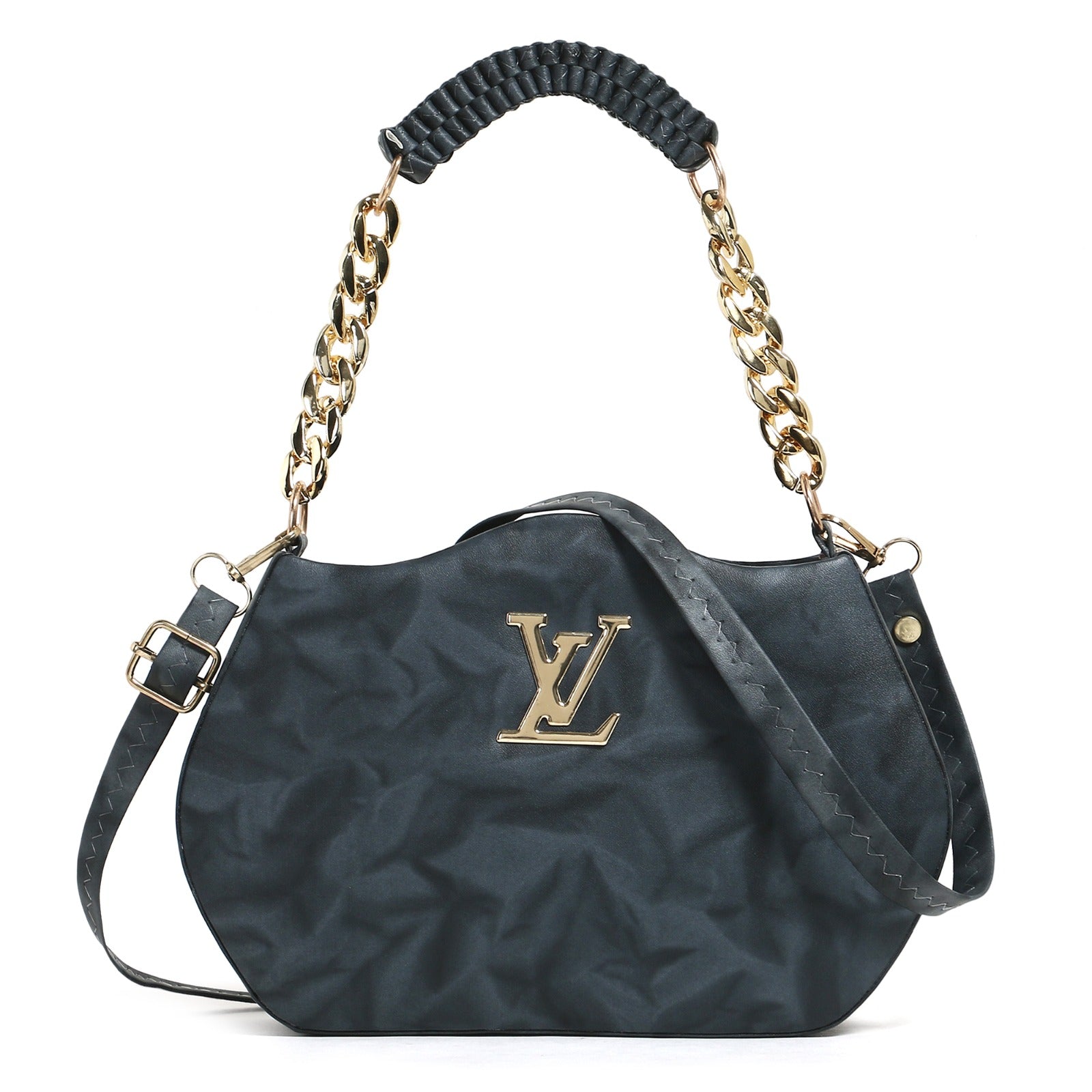 Black sling bag LV